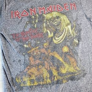 REPOP Iron Maiden Number of the Beast Tee Shirt no tag